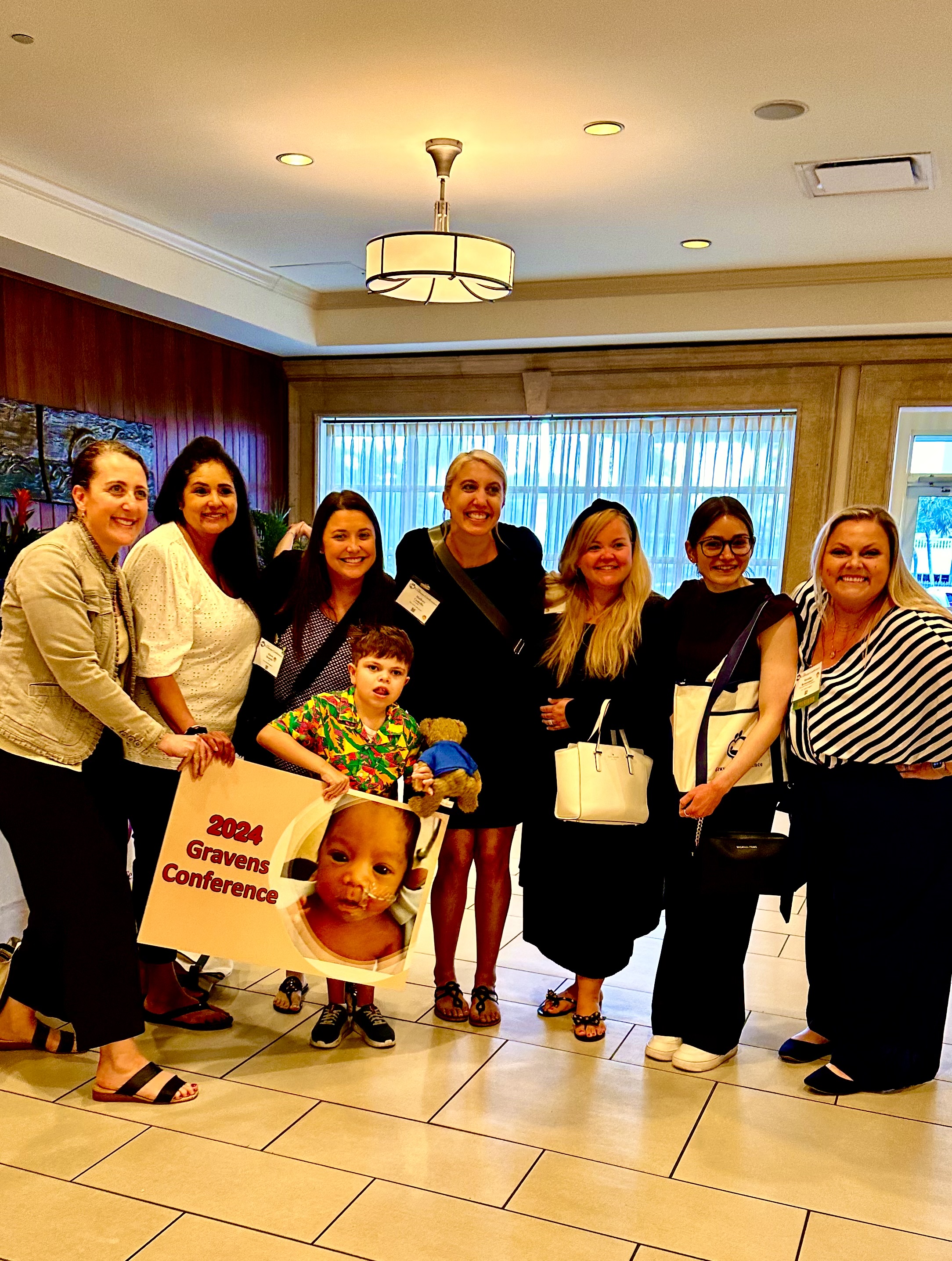 group of nurses at conference