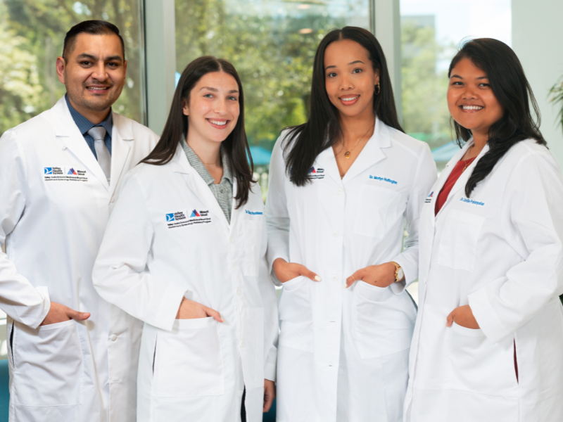 valley obgyn pgy1 residents posing for a group photo