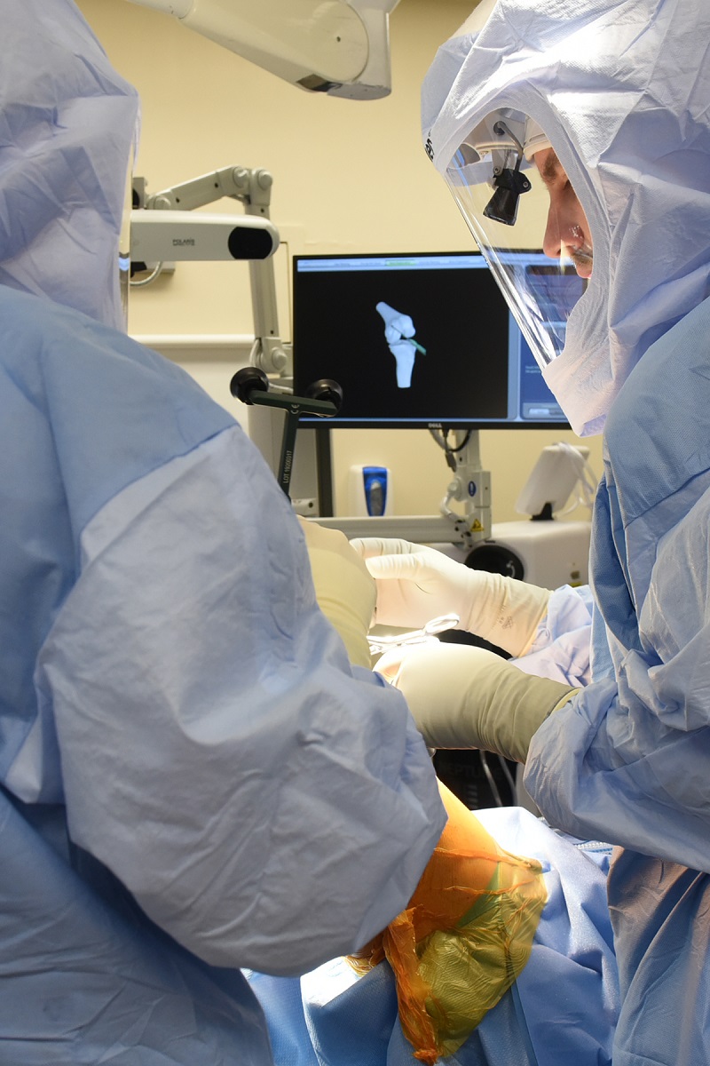 Orthopedic surgery using the Mako Robotic Surgical System