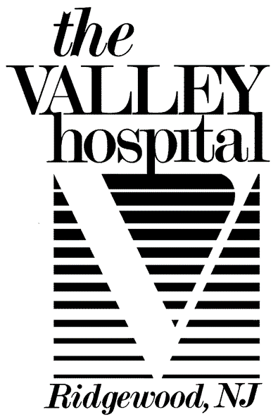 The Valley Hospital logo in 1989
