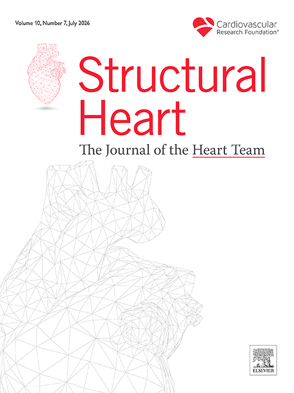 structural heart publication cover