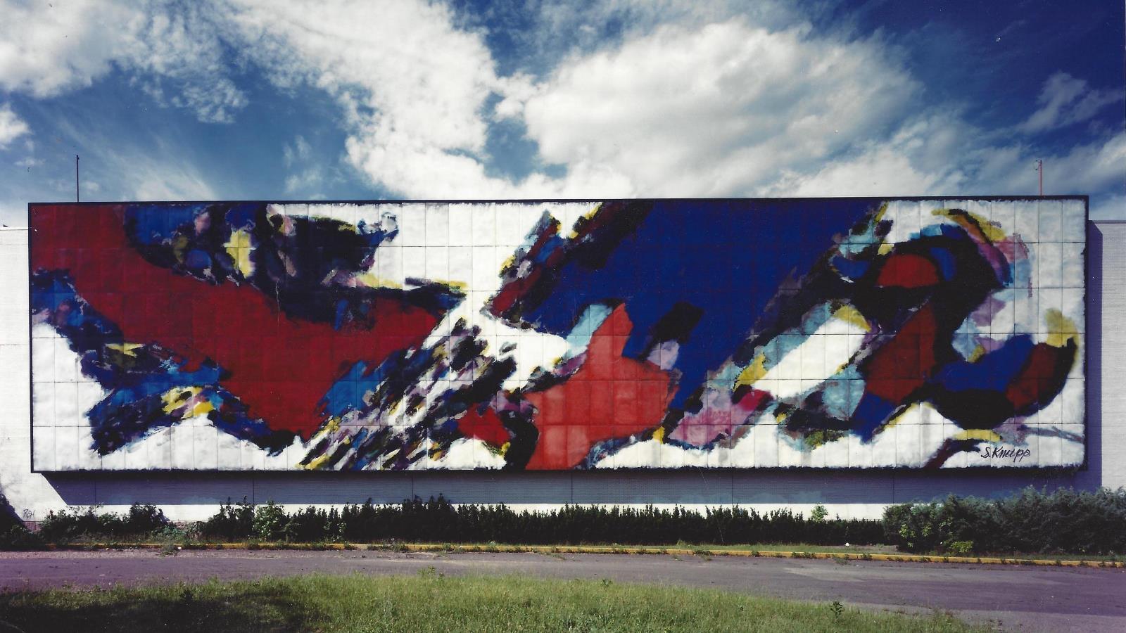 Knapp mural at Alexanders Department Store