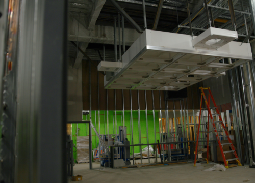 operating room under construction