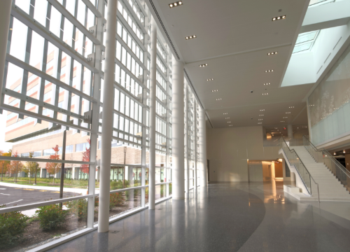 hospital lobby unfinished