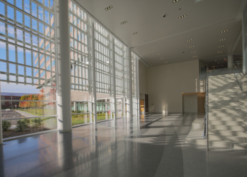 The Valley Hospital in Paramus lobby