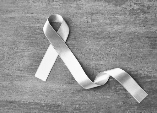 Parkinson's Disease awareness ribbon