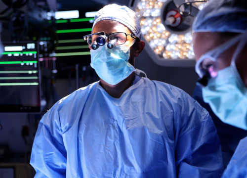 photo of surgeon performing RAM-T procedure at Valley