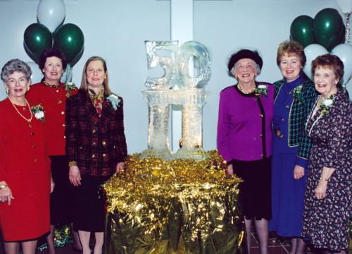Auxiliary members celebrating 50 years of service