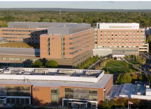 exterior building shot of The Valley Hospital
