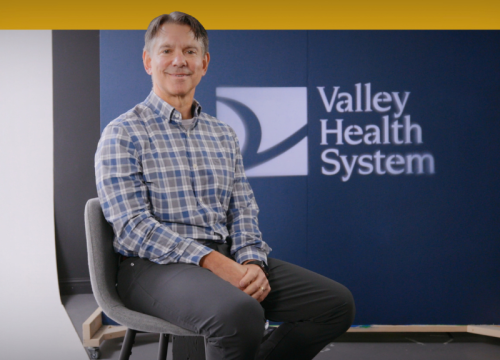 timothy brabston, md, sitting being interviewed