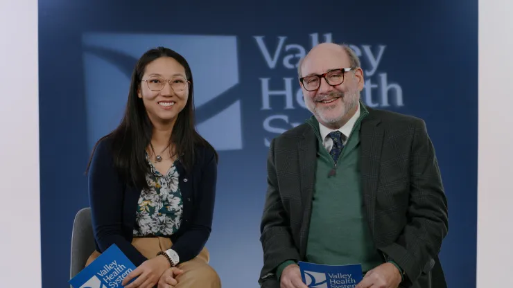 Dr. Eric Lazar and Dr. Linda Li