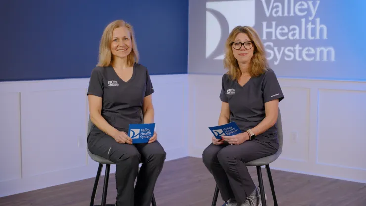 Rebecca Kingston, RN, Lactation Consultant and Jessica Kolkebeck, RN, Lactation Consultant