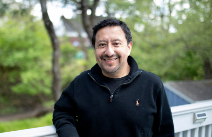Luis Feijoo, stroke survivor