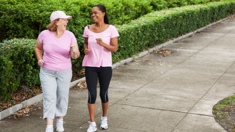 women walking