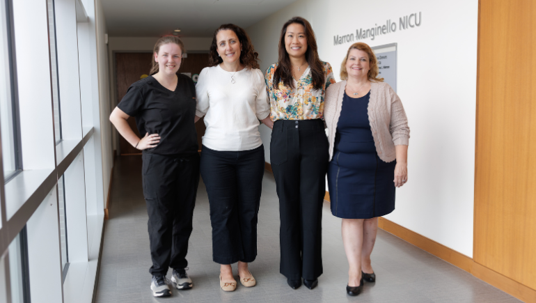 Nicu research team posing for a photo