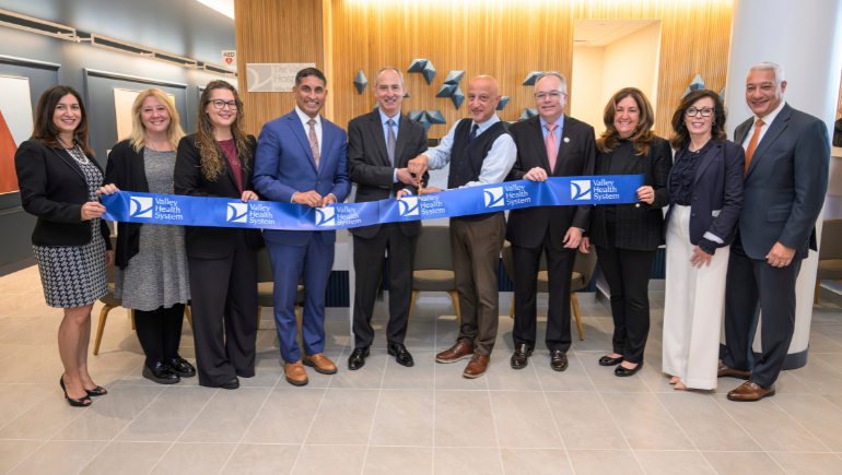 Montvale campus ribbon cutting