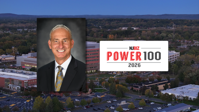 Rob Brenner MD, and NJBIZ Power 100 logo