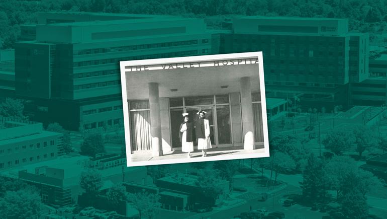 photo of nurses from Valley's opening in 1951