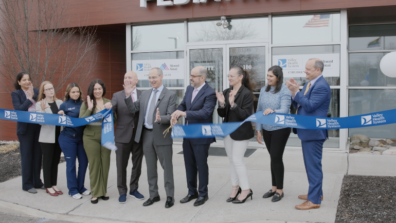VMG Peditrics - Wayne ribbon cutting celebration