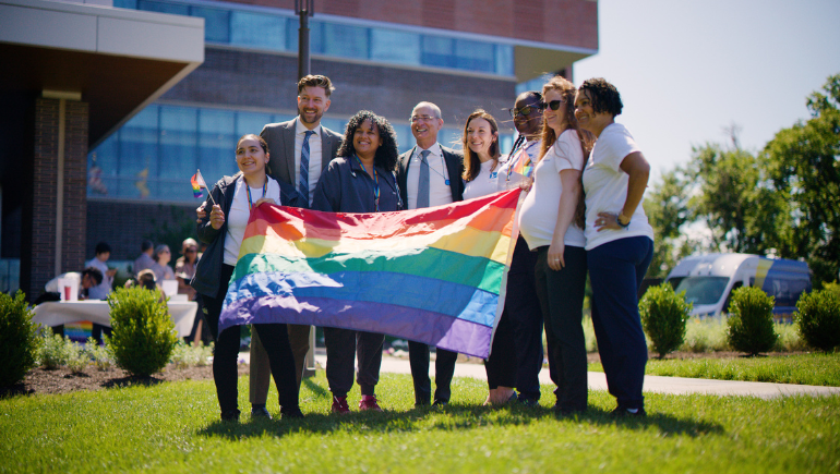2026 Valley Hospital Pride Flag Raising