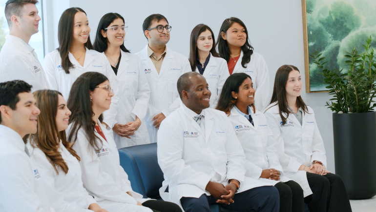 group photo of GME residents