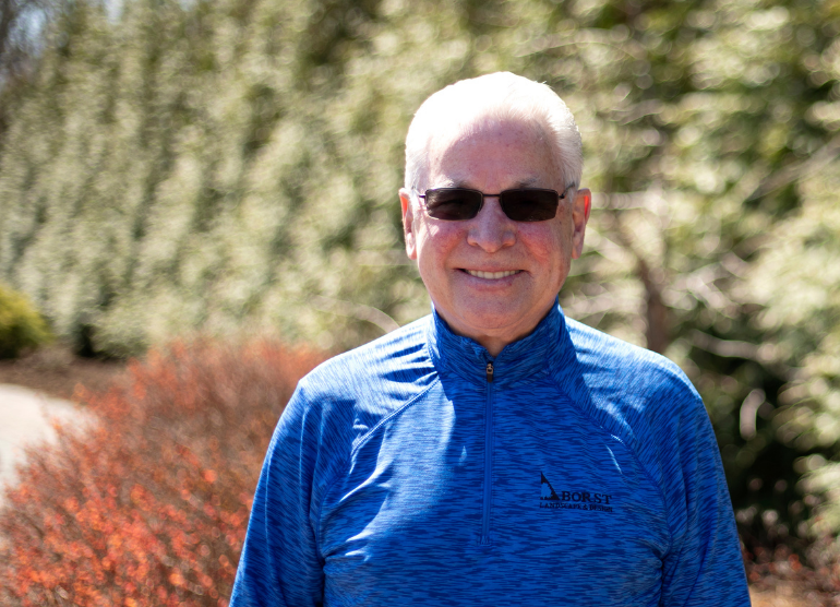 man with sunglasses outside