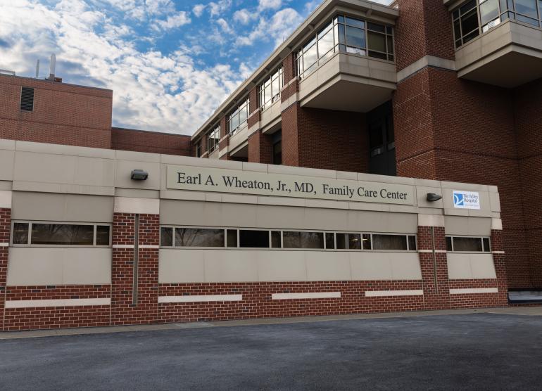 The outside of the Family Care Center