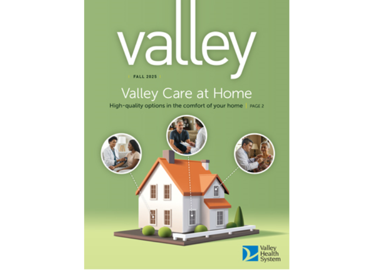 Valley Magazine fall 2025 cover