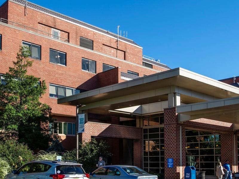 The Valley Hospital Main Entrance
