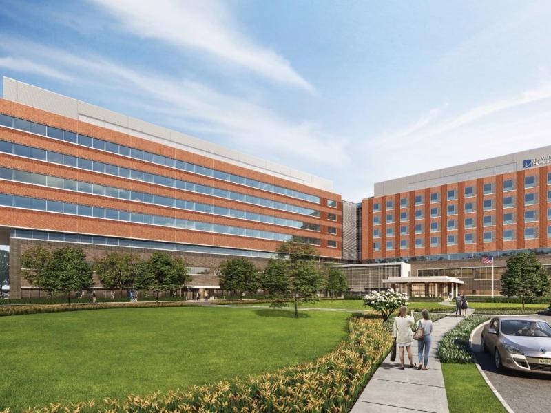 New Valley Hospital in Paramus NJ rendering
