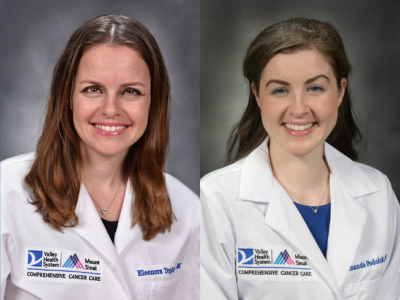 Dr. Eleonora Teplinksy and Dr. Amanda Podolski
