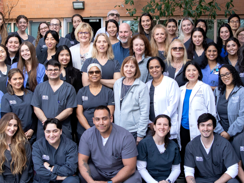 group of nurses at ridgewood campus