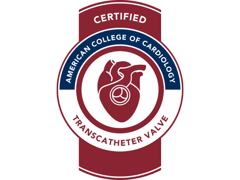ACC AS Transcatheter Valve Certified