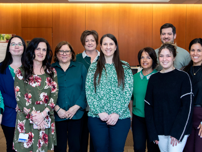 group of kraft center nurses