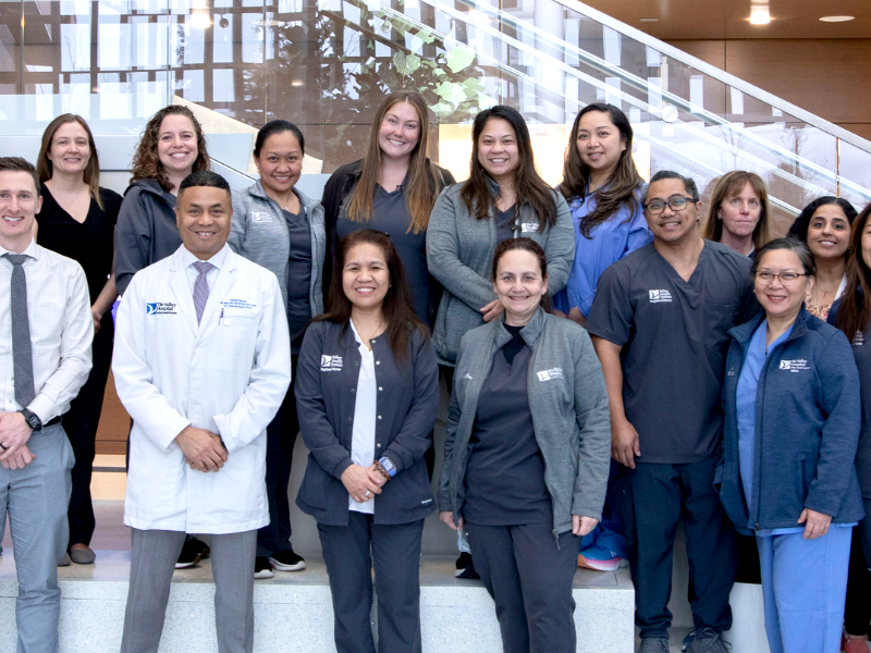 group of tvh nurses