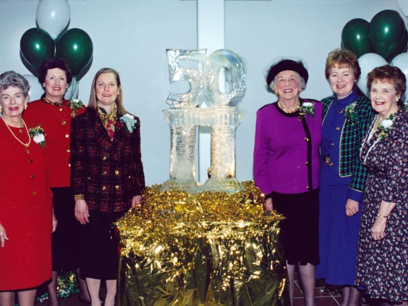 Auxiliary members celebrating 50 years of service