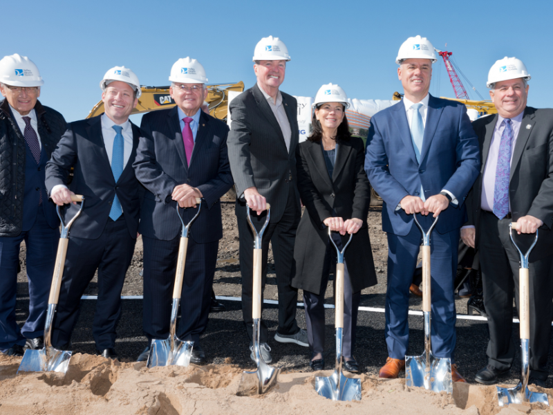 ground breaking at the new valley hospital