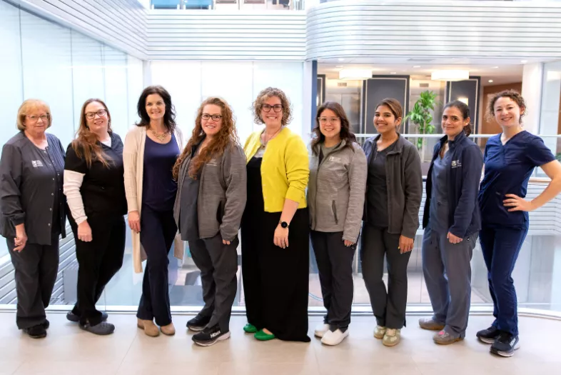 group of nurses inside of building